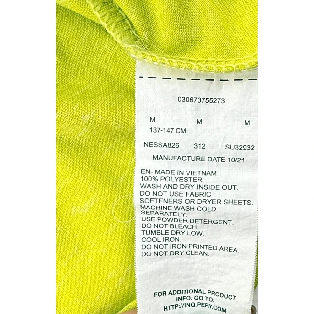 Nike Youth Medium‎ Dri Fit Long Sleeve Shirt Neon Green Athletic Boys